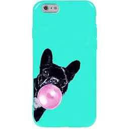 Чохол-накладка Toto Pure TPU 2 mm Print Case Apple iPhone 6/6s #75 Bubbledog Mint