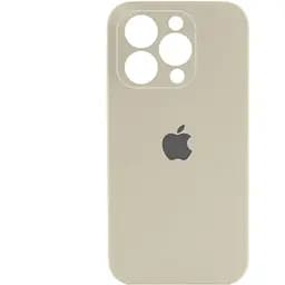 Чохол Epik Silicone Case Full Camera Protective (AA) для Apple iPhone 15 Pro (6.1) Бежевий / Antique White