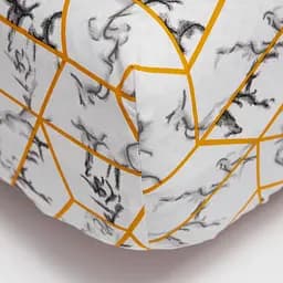 Простирадло на резинці Moon&Star Modern Marble Бязь Gold Люкс 190х200х25 см