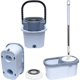 Набор для уборки ведро с отжимом и швабра 261-1