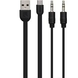 Портативна колонка XPRO RB-M33 10Вт USB AUX FM Bluetooth чорна (ЦУ-00024662) - мініатюра 4