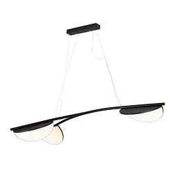 Люстра LED Levistella 792D1327-3 BK, 30W, чорний, сучасний стиль, регульована висота 800-1600мм - мініатюра 2