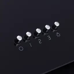 Витяжка декоративна похила Minola HDN 6222 BL/INOX 700 LED - мініатюра 9