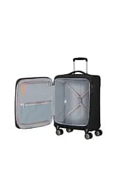 Валіза 55 См American Tourister WANDERLITE SHADOW BLACK 55x40x23(25) MJ6*09004 - мініатюра 2