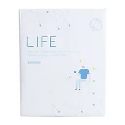 Чашка порцелянова Life 500 мл з кришкою, зелений градієнт Happy Life HP7194GR - мініатюра 12