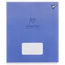 Тетрадь Yes Геометрия Elegant для записей А5, 48 листов голубой (767456)