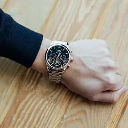 Чоловічий наручний годинник Guanquin Prestige Gold - мініатюра 7