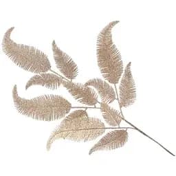 Искусственная ветка Перо 73 см Искусственный материал для флористики и декора Шампань