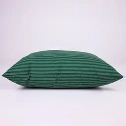 Набір подушок MirSon №0107 Сolor Fun Line Stripe Emerald з евкаліптовим волокном 2 шт. смарагдовий (2200011158709) - мініатюра 3