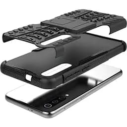 Чохол-накладка Toto Dazzle Kickstand 2 in 1 Case Xiaomi Mi 9 SE Black - мініатюра 4