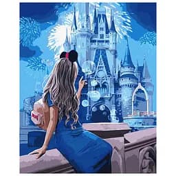 Картина за номерами "У світі чарівних мрій" ©Kira Corporal Ideyka KHO2567 40х50 см