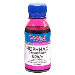 Чорнило WWM Canon/HP/Lexmark 100г Magenta (U06/M-2)