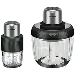 Измельчитель Sokany SK-YM-7032 набор из 2-х чопперов мясорубка 3 л и 0.5 л 800 Вт черный