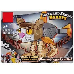 Детский конструктор "Human-legged catfish" MG2205H 108 деталей