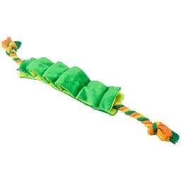 Игрушка для собак Agility канат-шелестун зеленый 50 см