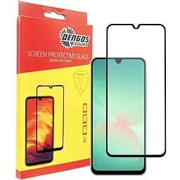 Стекло защитное Dengos Full Glue Samsung Galaxy A26 5G (black) (TGFG-386)