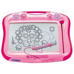 Магнитная доска для рисования Megasketcher розовая (T6484)