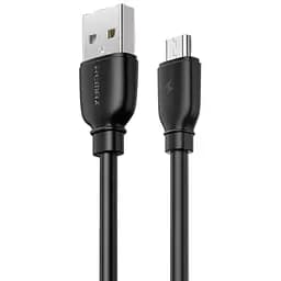 Кабель Remax Suji Pro USB 2.0 to microUSB 2.4A 1 м черный (RC -138m-b)