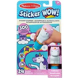 Набор с блокнотом и штампом с наклейками Melissa & Doug Sticker WOW Единорог (SM93205/6074898)