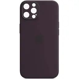 Чехол Silicone Case Full Camera Protective AA для iPhone 14 Pro 6.1" Фиолетовый / Elderberry