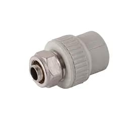 Муфта наружная резьба Kalde PPR под ключ ф20х1/2 x 16 для PE-X(наружная) 12093 000016722