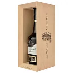 Кальвадос Christian Drouin Calvados 1975, у дерев'яній коробці, 42%, 0,7 л - мініатюра 2