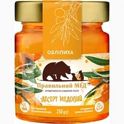 Мед Правильний мед з обліпихою 250 г