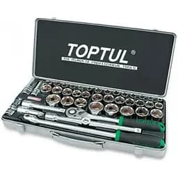 Комбінований набір інструментів Toptul 1/2" (дюйм +метр.) 43ед. GCAD4303