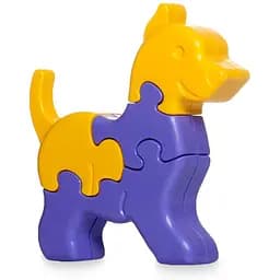 Развивающая игрушка 3D пазлы Tigres Животные 8 элементов 1 шт. (39356)