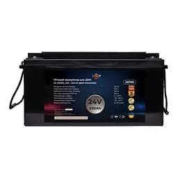 Акумулятор LP LiFePO4 24V (25,6V) - 230 Ah (5888Wh) (BMS 200A/100A) пластик для ДБЖ