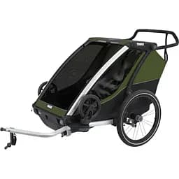Дитяча коляска Thule Chariot Cab Double (Cypress Green) (TH 10204021) - мініатюра 4