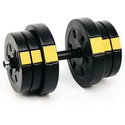 Набір Besport PowerPro гантелі 2х21кг з лавою WB-002 - мініатюра 3