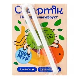Мультифрукт Смартік з м'якоттю та цукром, гомогенізований та стерилізований, 200 мл (1999664) - мініатюра 4