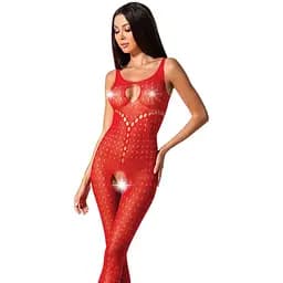 Бодистокинг с доступом к интимным местам Passion BS078 red One size
