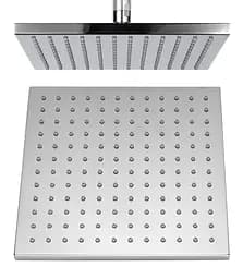 Воронка Saneko квадратная для душа из хромированной латуни 300 мм LD-11.SN10-300