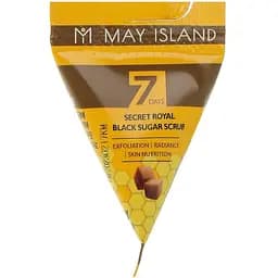 Цукровий скраб для обличчя May Island 7 Days Secret Royal Black Sugar Scrub 5 г