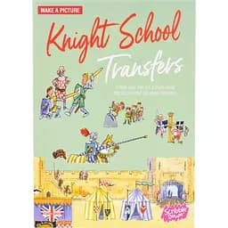 Перевідні наклейки Scribble Down Школа лицарів (SD/10)