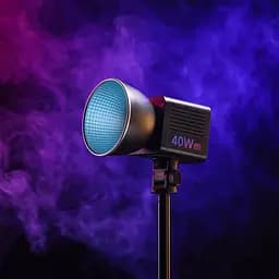Студійне світло Ulanzi L024 40W RGB COB 2500-6500K Black [111233] - мініатюра 9