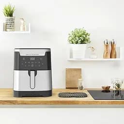 Tefal Мультипіч EasyFry&Grill XXL, 1830Вт, чаша-6.5л, сенсорне керув., 8 програм, пластик, черно-сірий - мініатюра 2