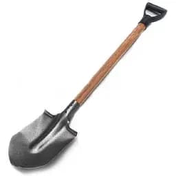 Лопата штикова Virok саперка з держаком 1 м молоткове фарбування (12V202)