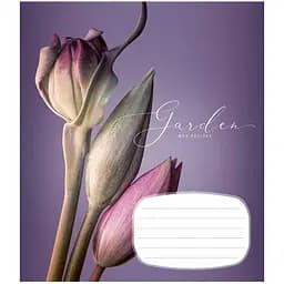 Тетрадь ученическая Школярик Secret garden в клетку 24 листа 25 шт. (024-3233K)