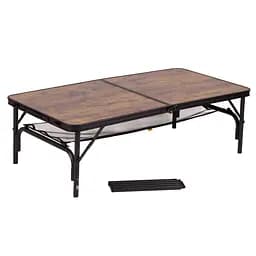 Стіл Bo-Camp Greene 120x60 cm Black/Wood look (1404210) - мініатюра 2