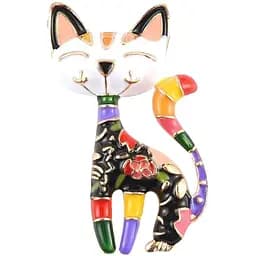 Брошь Котик брошь-булавка (494693358)