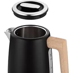Електрочайник Ardesto EKL-F420BWD Black 2200 Вт 1.7 л - мініатюра 3