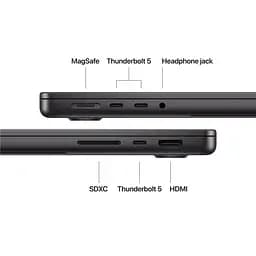 Ноутбук Apple 14.2 MacBook Pro / M5 Pro/24GB/1TB/UMA/MacOS/Space Black (MGDR4UA/A) - мініатюра 7