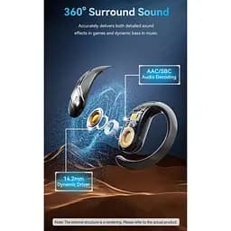 Навушники Vention OpenBeat O12 Black (NBUB0) - мініатюра 3