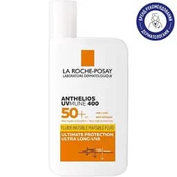 Набір La Roche-Posay: сонцезахисний флюїд Anthelios UVA 400 для чутливої шкіри обличчя SPF 50+ 50 мл + крем-гель Lipikar Syndet АР+ для сухої шкіри 15 мл + сироватка-концентрат для корекції зморшок та відновлення пружності чутливої шкіри 10 мл - мініатюра 5