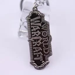 Брелок World of Warcraft Logo Варкрафт срібло.264 - мініатюра 8