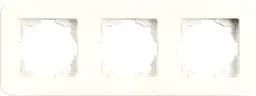 Рамка потрійна VIKO Rollina горизонтальна Кремова (90481053)