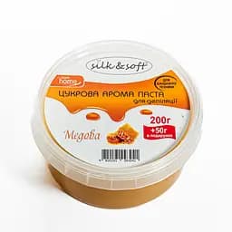Паста для шугаринга бандажная Silk&Soft 250 г №02, Медовая